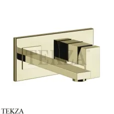 Gessi Rettangolo Смеситель для раковины средний, внешняя часть 44836-710, Brass PVD