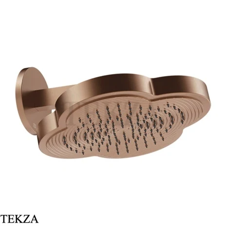 Gessi Ludovica Верхняя душевая лейка с кронштейном из стены 76148-708, медь Brushed