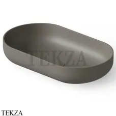Dea Design Washbasins Раковина настольная овальная Solid Surface DD9104 580 3, Grey №3