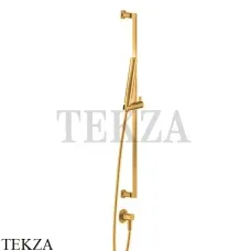 Gessi INCISO SHOWER Душевой гарнитур-штанга с выводом воды 58142-246, Gold PVD