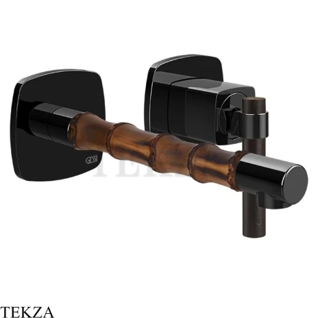 Gessi Jacqueline Смеситель для раковины, внешняя часть 77288-706, black хром глянец