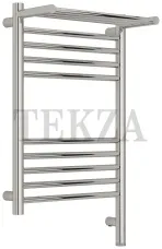 Сунержа Богема 3.1 Полотенцесушитель электрический с полкой 600х400 МЭМ правый 00-6007-6040, Хром глянец