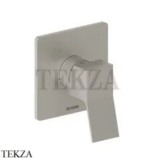 Bossini AKI Смеситель для душа на 1 поток, внешняя часть Z00739.094, никель Brushed