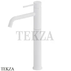 Newform XT Смеситель для раковины высокий, без гарнитура 4205.01.014, белый матовый