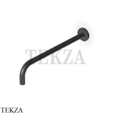 Zucchetti Кронштейн настенный 35 см для верхней лейки Z93027.P81, brushed total black PVD
