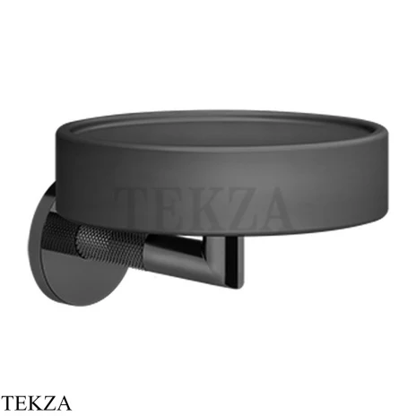 Gessi ANELLO Мыльница настенная композит черный 63702-706, Black Metal PVD