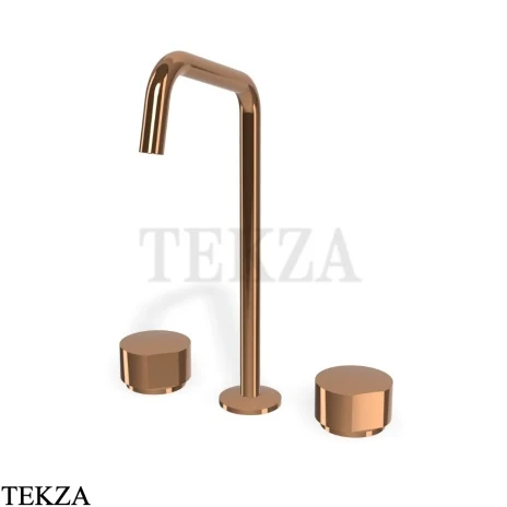 FIMA Carlo Frattini SO Смеситель для раковины 3 отв., без гарнитуры ( ручки отдельно) F3191DZL.1, Amber Bronza