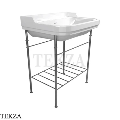Flaminia EFI консоль напольная для раковины 70 см без чаши 63×40×79 см, хром глянец