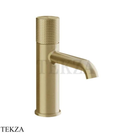 Gessi Habito CESELLO Смеситель для раковины, без донного клапана 70402-727, Brushed Brass PVD