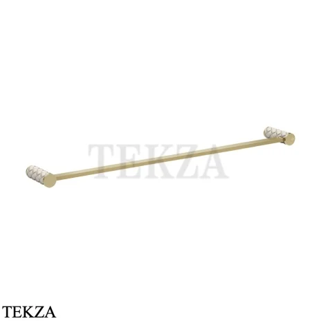Gessi Pelle Tresse Держатель для банного полотенца 60 см 78703-435, Crème/ Brass Br. PVD