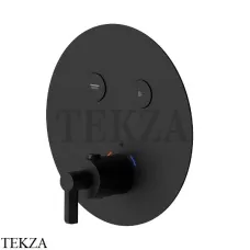 Newform Blink Chic Термостат для душа 2 потока, внешняя часть 70454E.01.093, Matt black