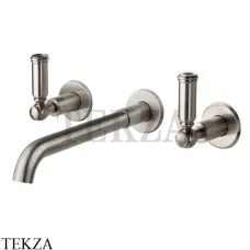 Bossini LIBERTY Смеситель для раковины, встраиваемый Z001303.094, никель Brushed