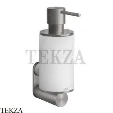 Gessi 316 ACCESSORIES Дозатор для жидкого мыла или лосьона, композит белый 54713-239, Steel Brushed
