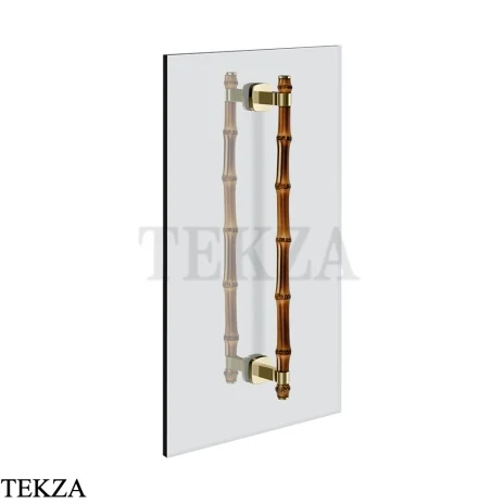 Gessi Jacqueline Полотенцедержатель для крепления на стекло, 45 см 77635-710, шампань глянец
