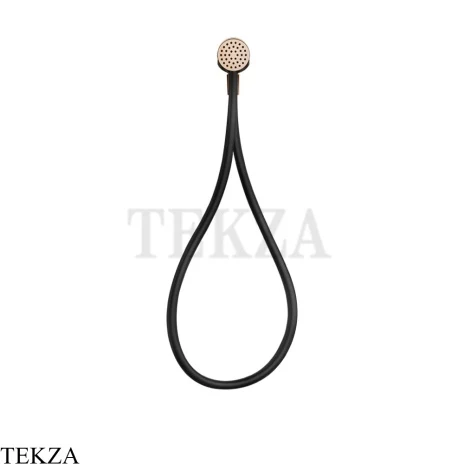 Gessi HI-FI Душевой комплект с магнитной лейкой, шланг из Darkflex 63199-030, Copper PVD