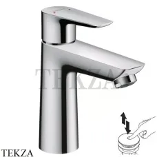 Hansgrohe Talis E Смеситель для раковины, с донным клапаном Push-Open 71711000, хром глянец Hansgrohe Talis E Смеситель для раковины, с донным клапаном Push-Open 71711000, хром глянец