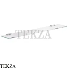 Keuco Collection Moll Стеклянная полочка с держателями 12710015500, хром глянец