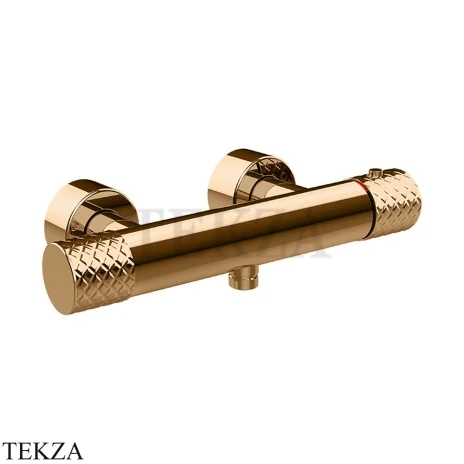 Gessi Habito INTRECCIO Смеситель термостатический для душа 70133-735, Warm Bronze PVD