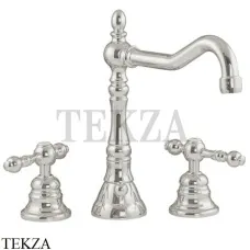 FIMA Carlo Frattini EPOQUE Смеситель для раковины, с донным клапаном F5051SN, Brushed nickel