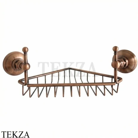 Nicolazzi Classici Полочка-решетка угловая в душевую зону 1495RA, Copper