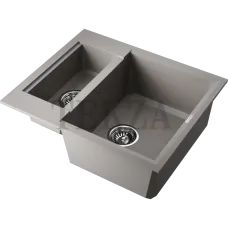Omoikiri Sakaime 60-2 Кухонная мойка Tetogranit две чаши 4993554 leningrad grey