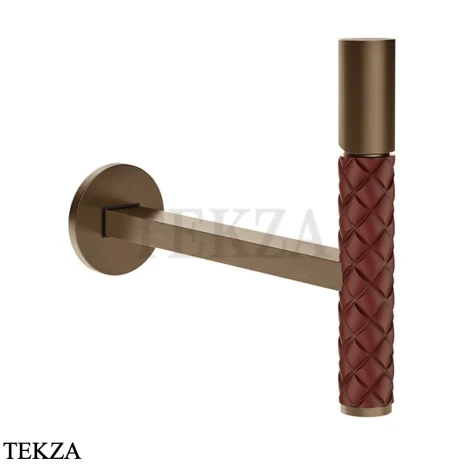 Gessi Pelle Tresse Смеситель для раковины, внешняя часть 78688-447, Red Cherry/Coffee Bronze Br. PVD