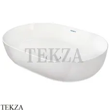 Duravit LUV Раковина накладная, без перелива 0379600000, белый глянец