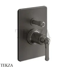 Gessi VENTI20 Смеситель для душа, 2 поток, внешняя часть 65079-707, Black Metal Brushed Gessi VENTI20 Смеситель для душа, 2 поток, внешняя часть 65079-707, Black Metal Brushed