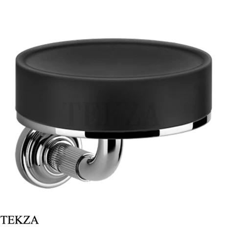 Gessi VENTI20 Мыльница настенная черная 65402-031, хром глянец