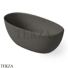 Dea Design Nature Ванна отдельностоящая овальная 165x80 Solid Surface DD8639 1650 5, Graphite №5