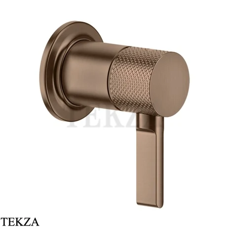 Gessi INCISO Рычаг управления настенный, внешняя часть 58109-708, Copper Brushed