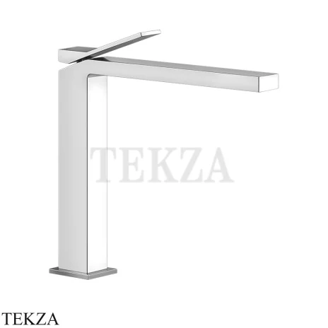 Gessi RETTANGOLO K Смеситель для раковины, без сливного гарнитура 53004-031, хром глянец