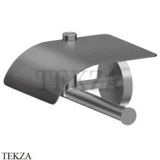 Newform X-Steel 316 Держатель туалетной бумаги с крышкой, сталь 73224X.59.064, PVD Brushed gun metal