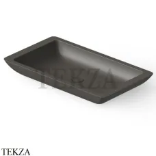 Dea Design Washbasins Раковина настольная 80х45 Solid Surface DD9013 800 5, Graphite №5