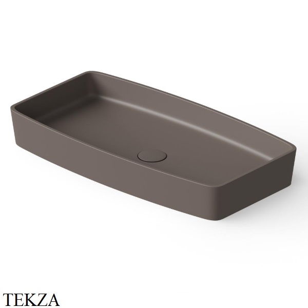 Dea Design Washbasins Раковина настольная 68х36 Solid Surface DD9001 680 6, Grey Brown №6