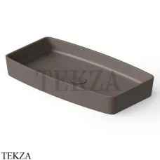 Dea Design Washbasins Раковина настольная 68х36 Solid Surface DD9001 680 6, Grey Brown №6