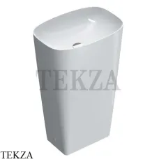 Catalano Green LUX 55 Раковина напольная, слив в пол 1FRGRLX00, белый глянцевый