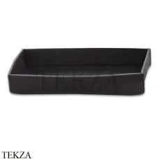 Decor Walther NAPPA TAB L Лоток универсальный 0938490 натуральная кожа, Черно-коричневый