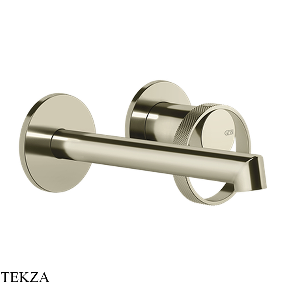 Gessi ANELLO Смеситель для раковины, с коротким изливом, внешняя часть 63381-720, Nickel PVD