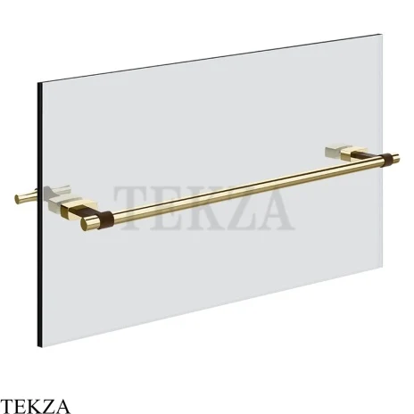 Gessi Jacqueline Полотенцедержатель для крепления на стекло, 45 см 77513-710, шампань глянец
