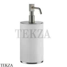 Gessi VENTI20 Дозатор для жидкого мыла настольный белый 65437-149, Finox Br. Nickel