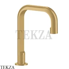 Gessi INCISO Электронный смеситель с кран-фильтром для регулировки температуры 58023-727, Brushed Brass