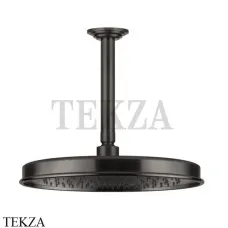 Gessi VENTI20 Верхний душ 300 с потолочным креплением 65153-707, Black Metal Brushed