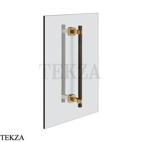 Gessi Jacqueline Полотенцедержатель для крепления на стекло, 30 см 77733-726, бронза Brushed