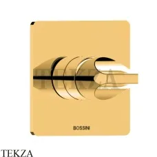 Bossini  APICE Смеситель для душа, 1 поток, внешняя часть Z00504.021, Золото глянец