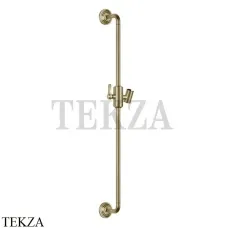 Gessi VENTI20 Штанга для ручного душа с держателем 65145-727, Brass Br. PVD