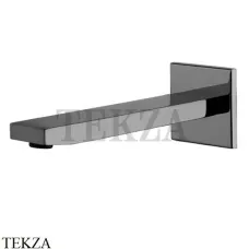 FIMA Carlo Frattini FIT Излив для настенного монтажа, F2424CN, Black chrome