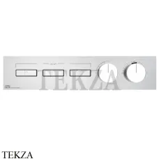 Gessi HI-FI Термостатический смеситель на 3 потока, внешняя часть 63014-031, хром глянец