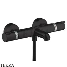 Hansgrohe Ecostat Comfort Термостатический смеситель для ванны 13114670, черный матовый