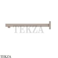 Newform Кронштейн для душа квадрат настенный L=350 27674.M0.075, Copper Glossy